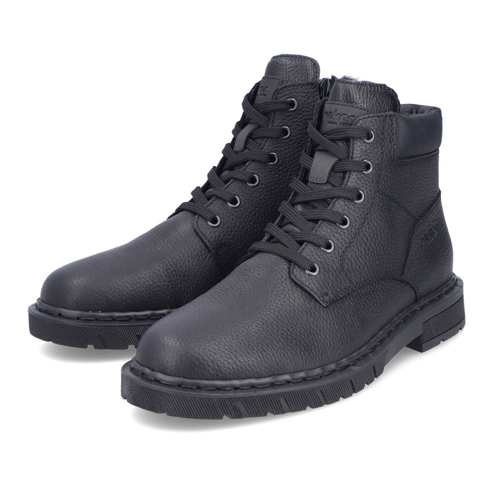 detail Pánská kotníková obuv RIEKER 31632-00 černá W4