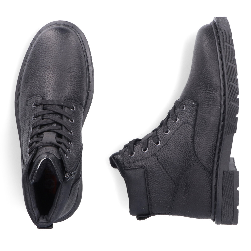 detail Pánská kotníková obuv RIEKER 31632-00 černá W4