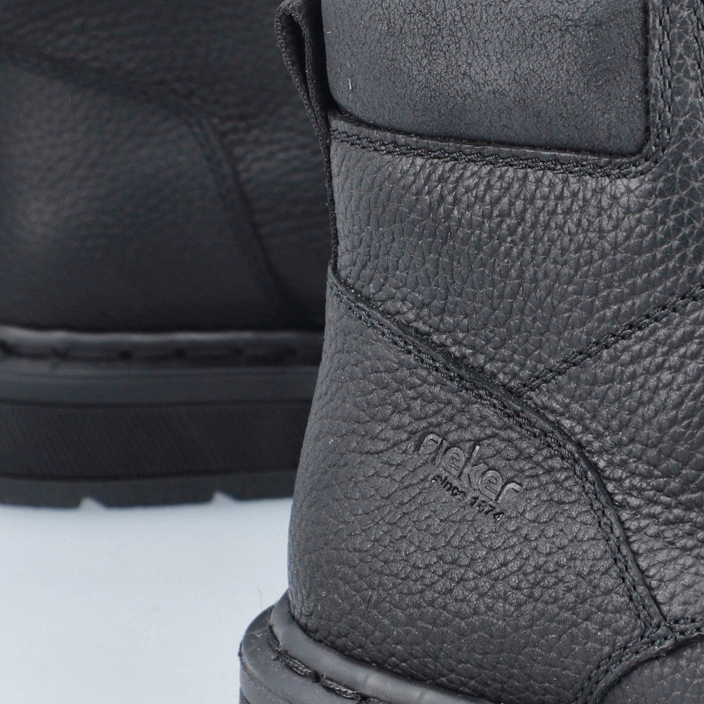 detail Pánská kotníková obuv RIEKER 31632-00 černá W4