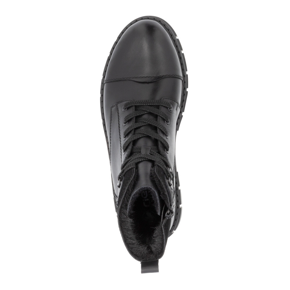 detail Pánská kotníková obuv RIEKER 32219-00 černá W4