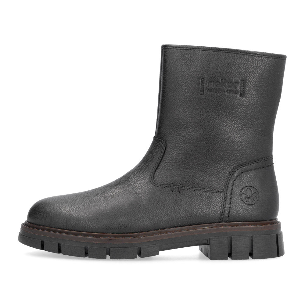 detail Pánská kotníková obuv RIEKER 32251-00 černá W4