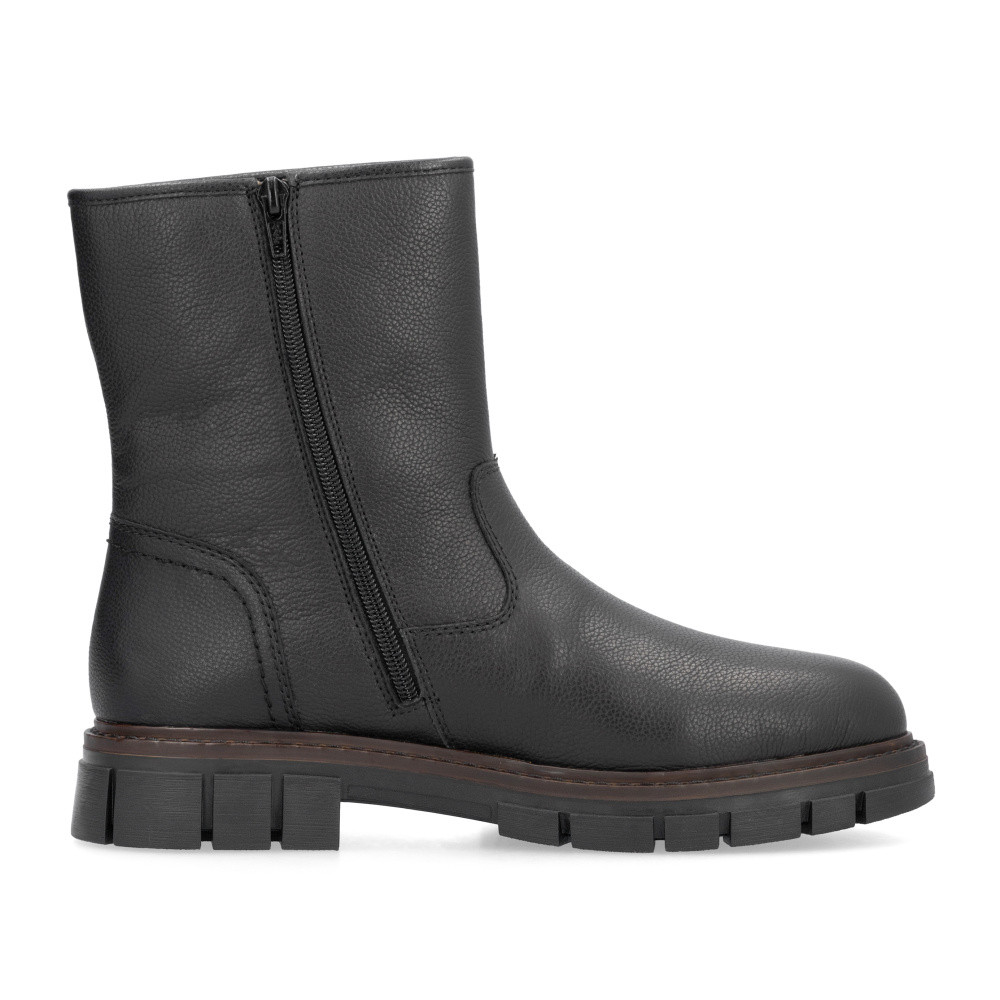 detail Pánská kotníková obuv RIEKER 32251-00 černá W4