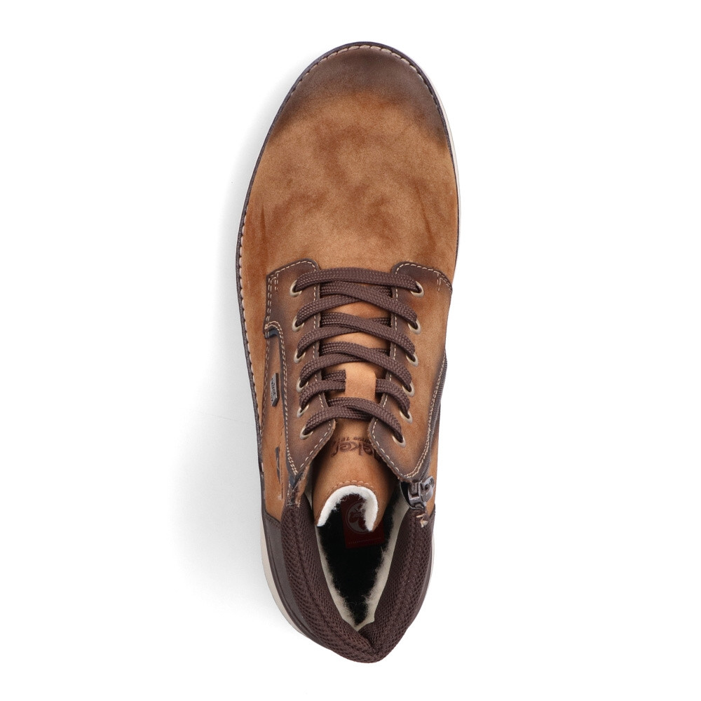 detail Pánská kotníková obuv RIEKER 32332-24 hnědá W4