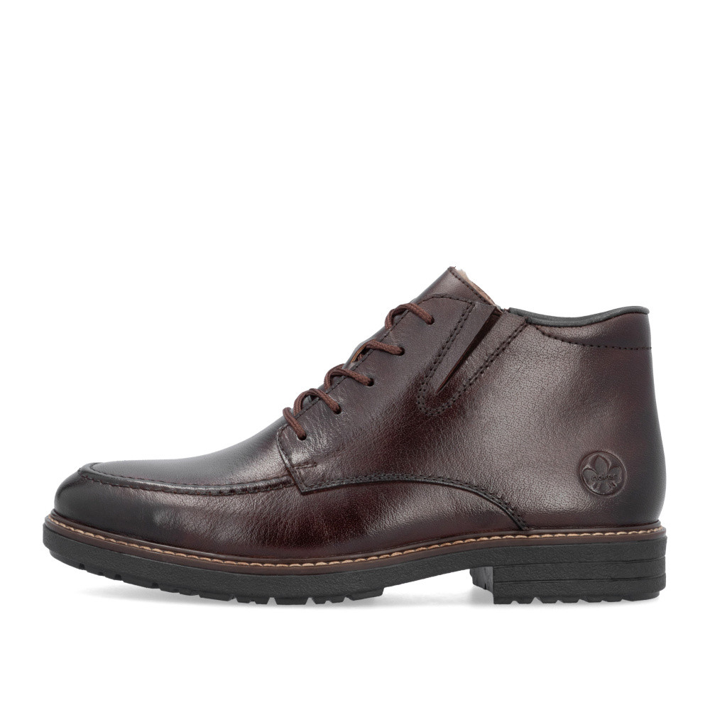 detail Pánská kotníková obuv RIEKER 33105-25 hnědá W4