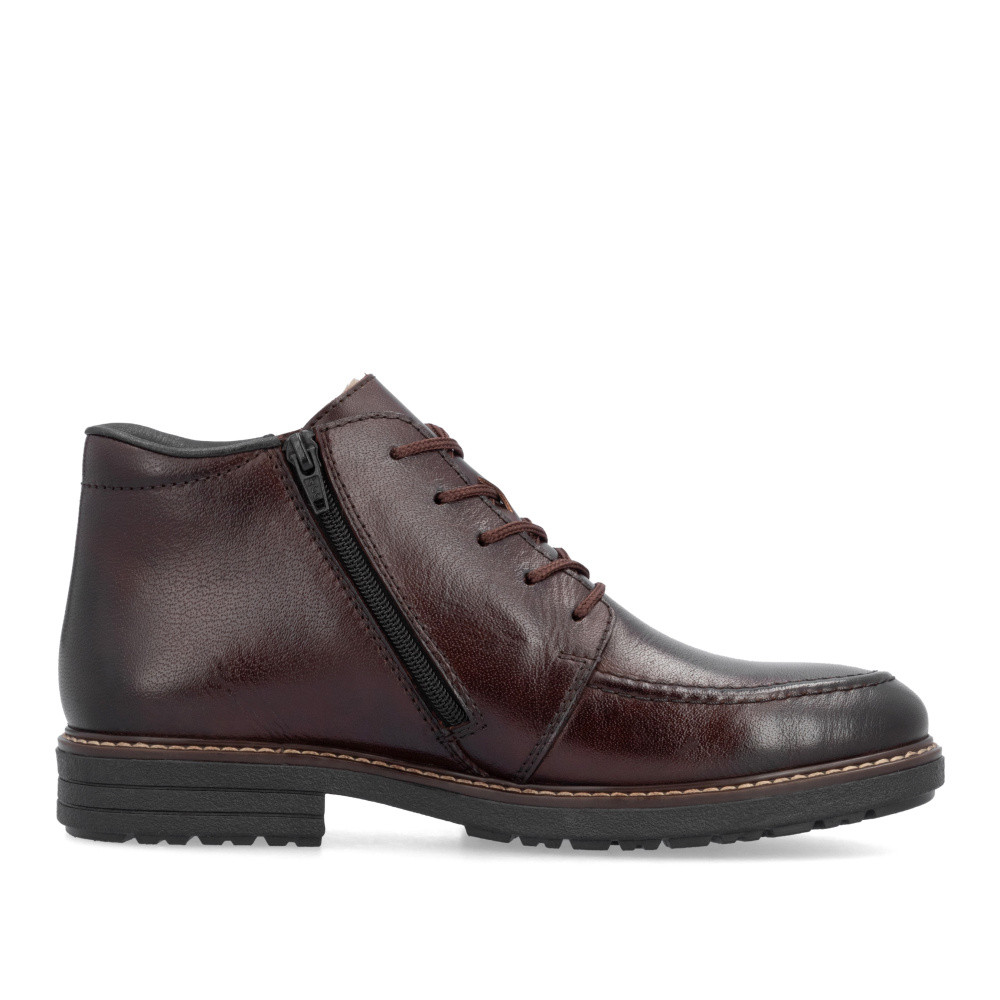 detail Pánská kotníková obuv RIEKER 33105-25 hnědá W4