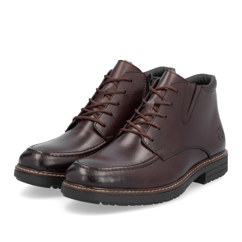 detail Pánská kotníková obuv RIEKER 33105-25 hnědá W4