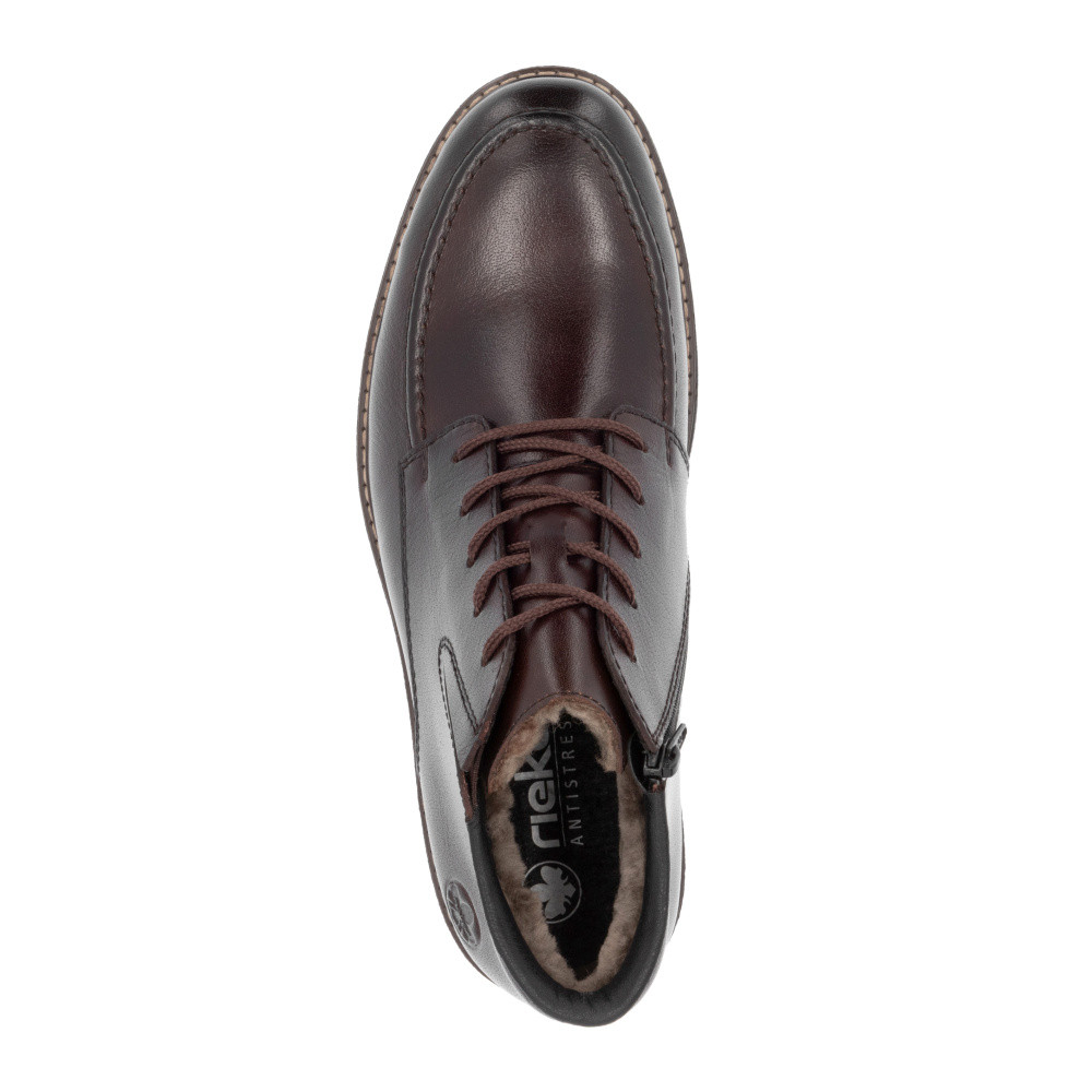 detail Pánská kotníková obuv RIEKER 33105-25 hnědá W4