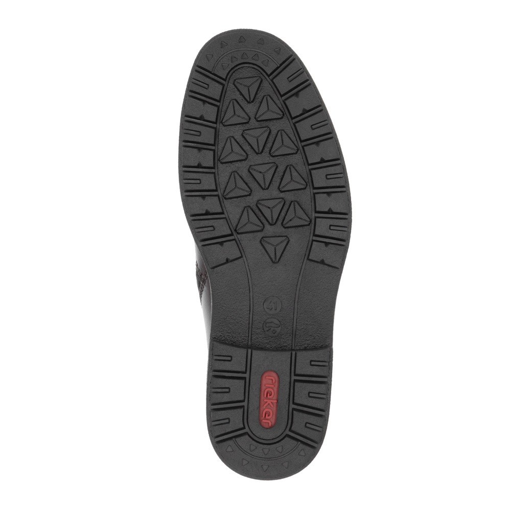 detail Pánská kotníková obuv RIEKER 33105-25 hnědá W4