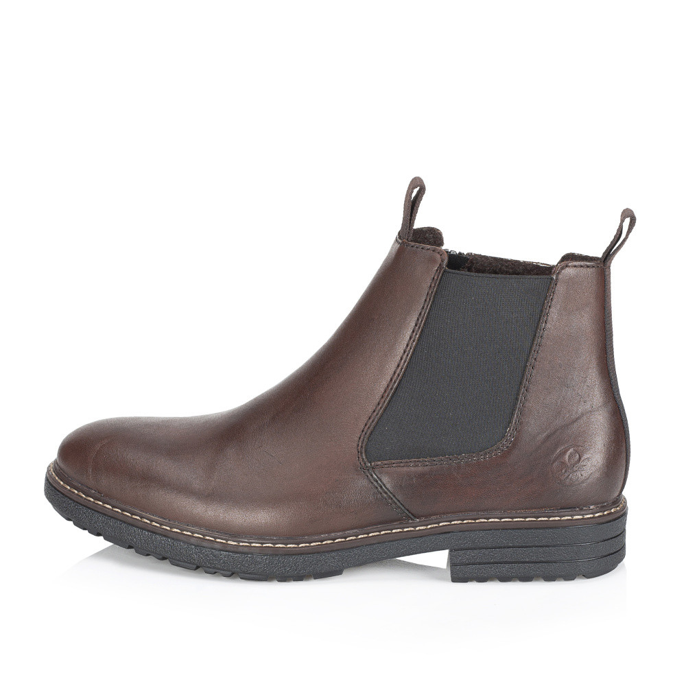 detail Pánská kotníková obuv RIEKER 33180-26 hnědá W5