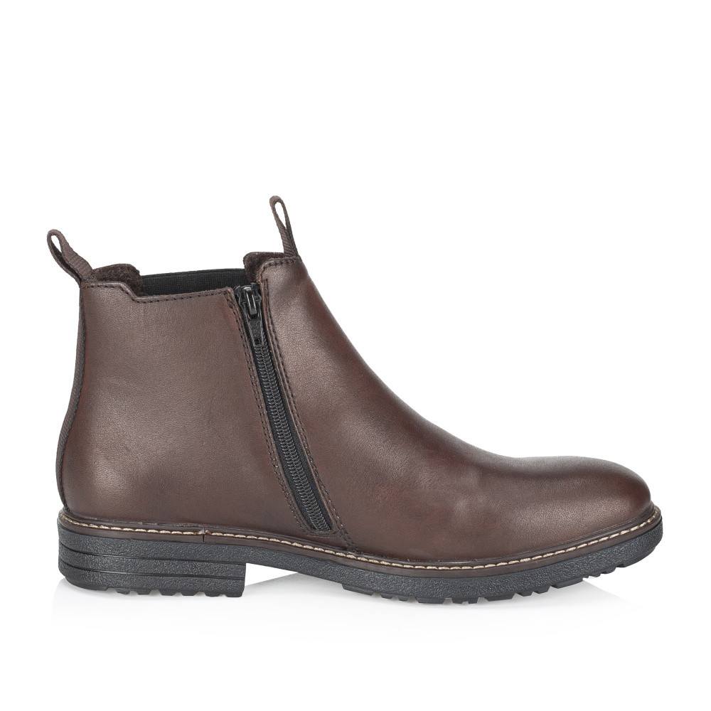 detail Pánská kotníková obuv RIEKER 33180-26 hnědá W5