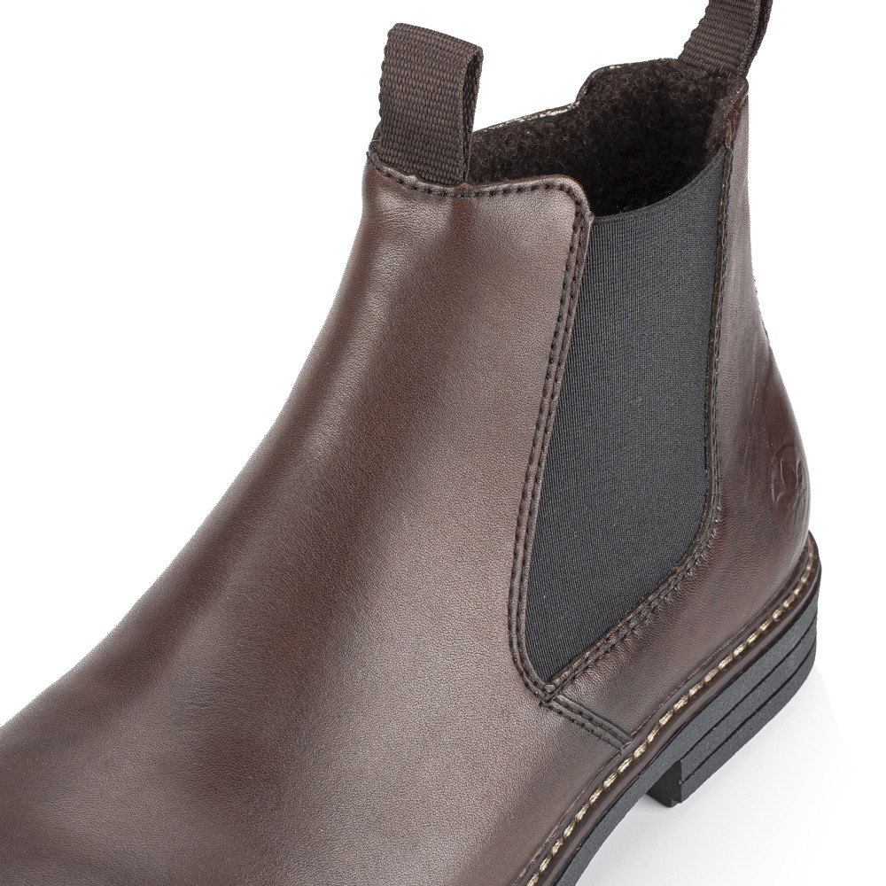 detail Pánská kotníková obuv RIEKER 33180-26 hnědá W5