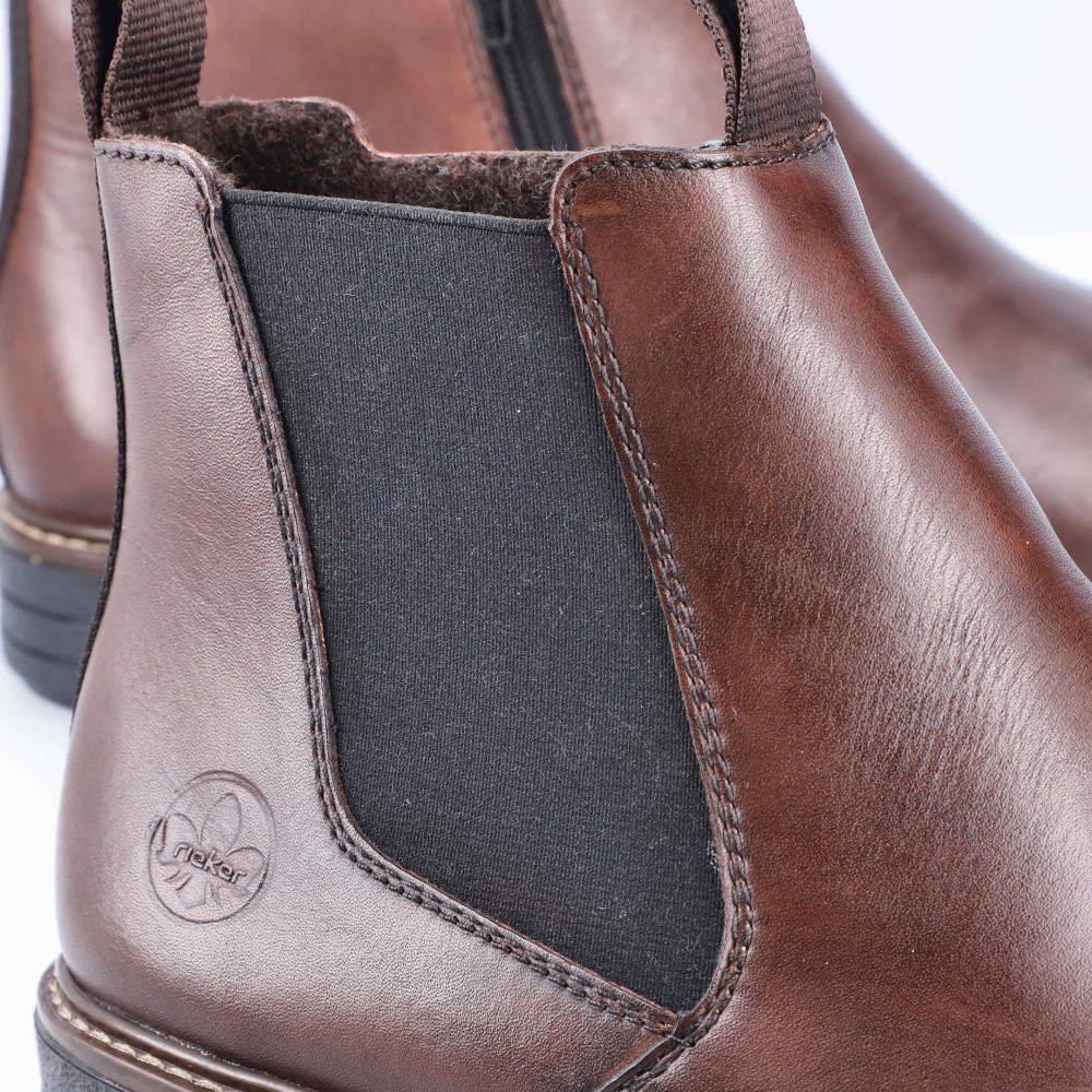 detail Pánská kotníková obuv RIEKER 33180-26 hnědá W5
