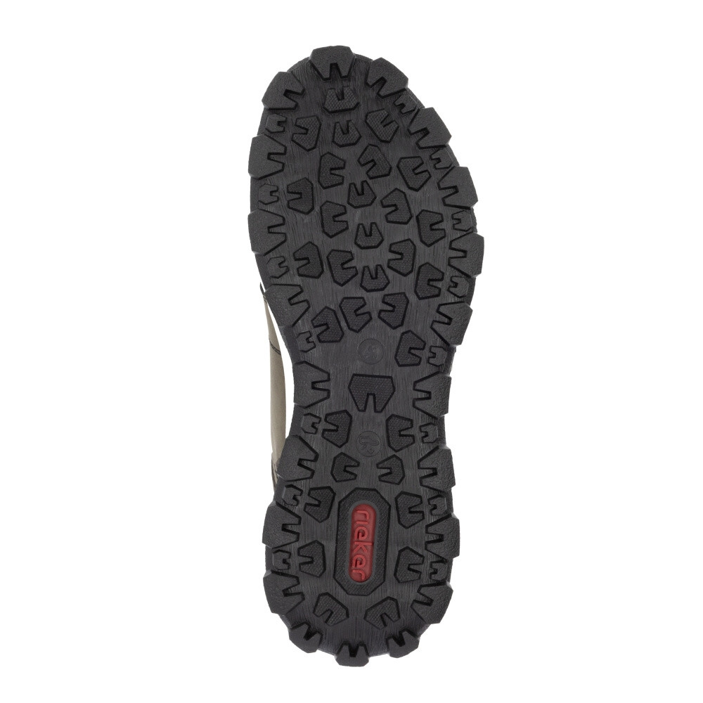 detail Pánská kotníková obuv RIEKER 35540-54 zelená W4