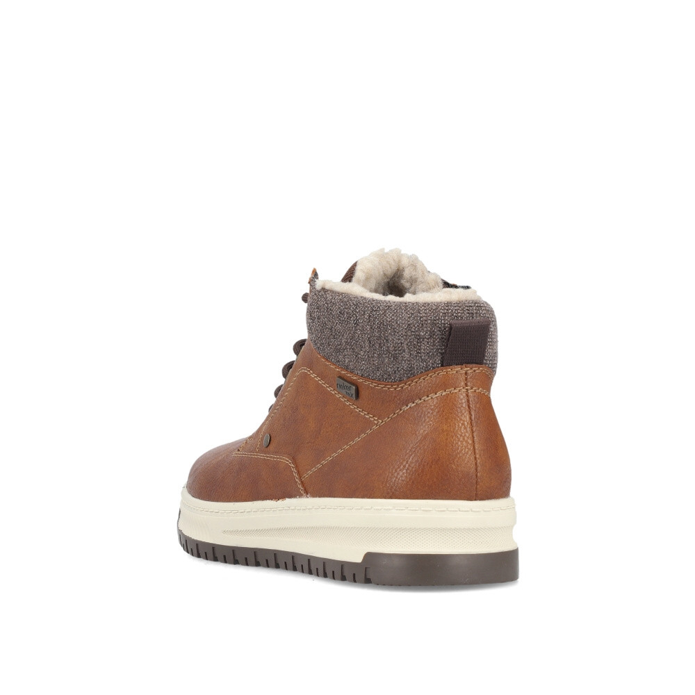 detail Pánska členková obuv RIEKER 38530-22 hnedá W4