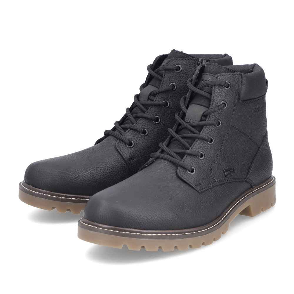 detail Pánská kotníková obuv RIEKER 38842-00 černá W4