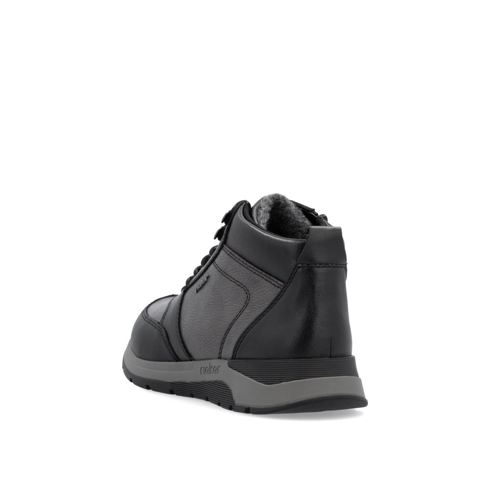 detail Pánská kotníková obuv RIEKER 39601-45 šedá W4
