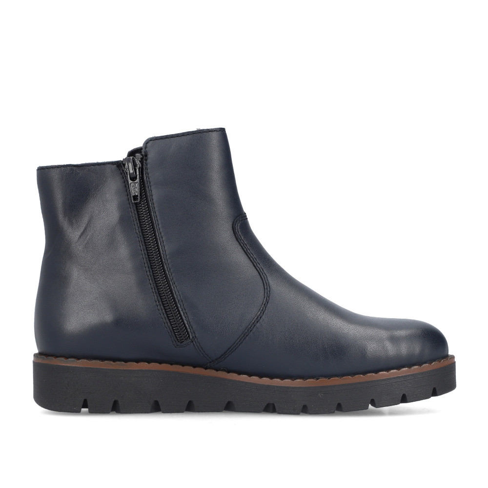 detail Dámská kotníková obuv RIEKER 44965-14 modrá W4