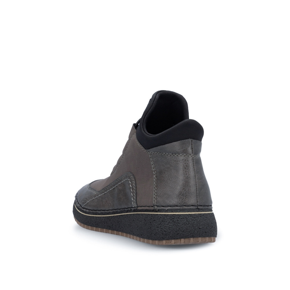 detail Dámská kotníková obuv RIEKER 50953-45 šedá W4