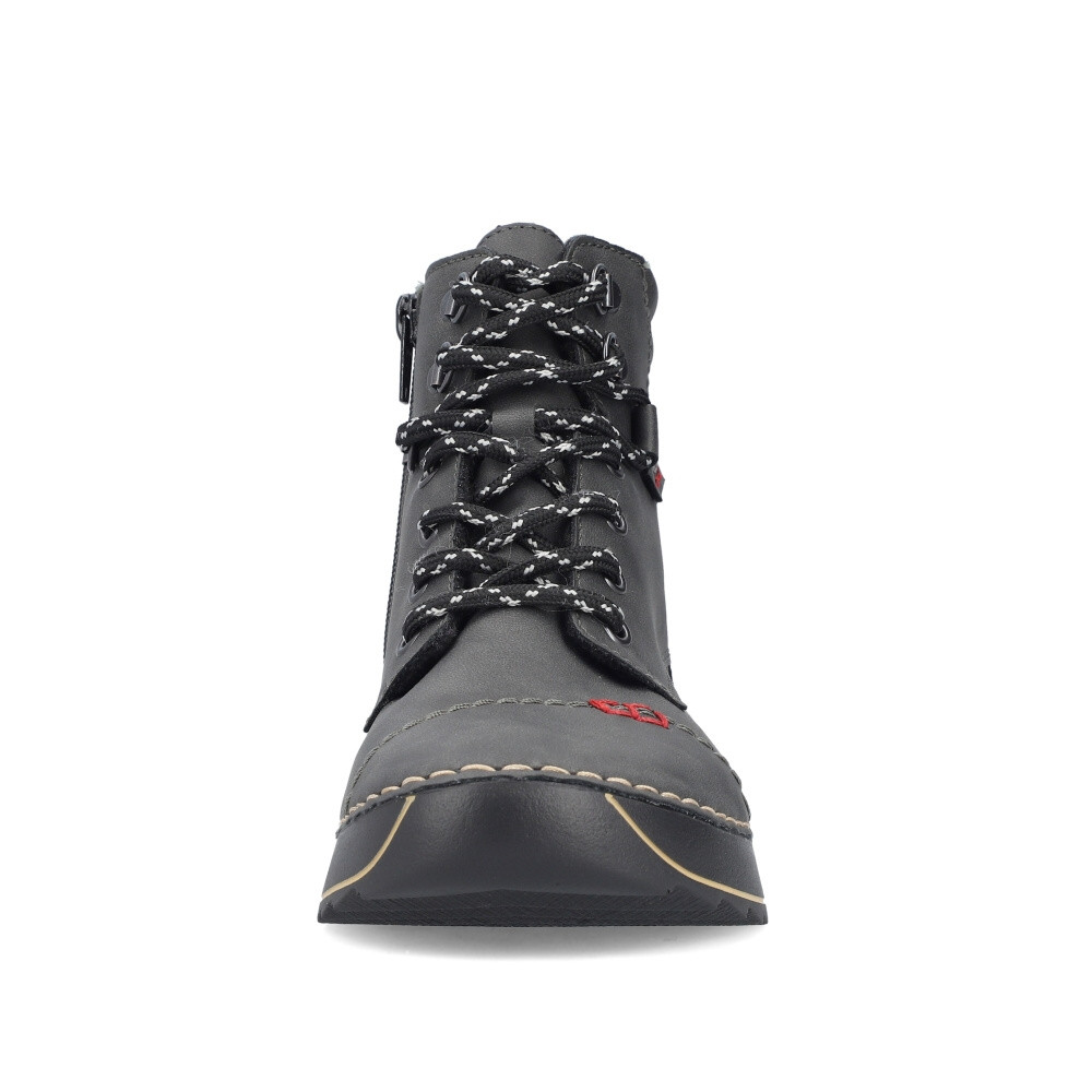 detail Dámská kotníková obuv RIEKER 51545-45 šedá W4