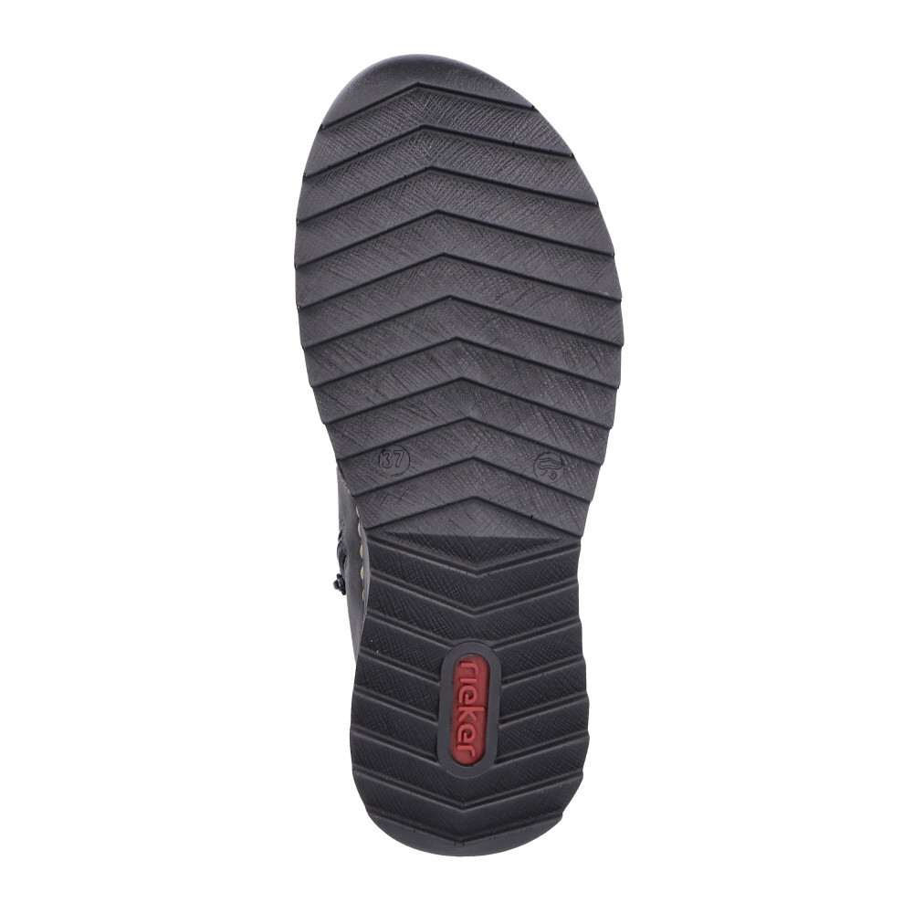 detail Dámská kotníková obuv RIEKER 51545-45 šedá W4