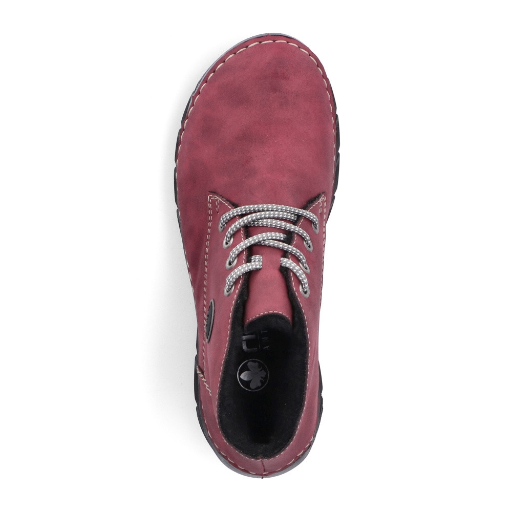 detail Dámská kotníková obuv RIEKER 55008-33 červená W4