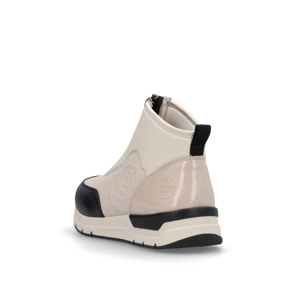 detail Dámská kotníková obuv RIEKER 58956-60 béžová W4