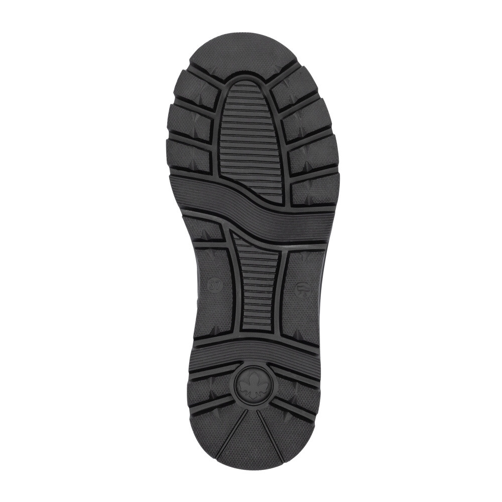 detail Dámská kotníková obuv RIEKER 70400-00 černá W4