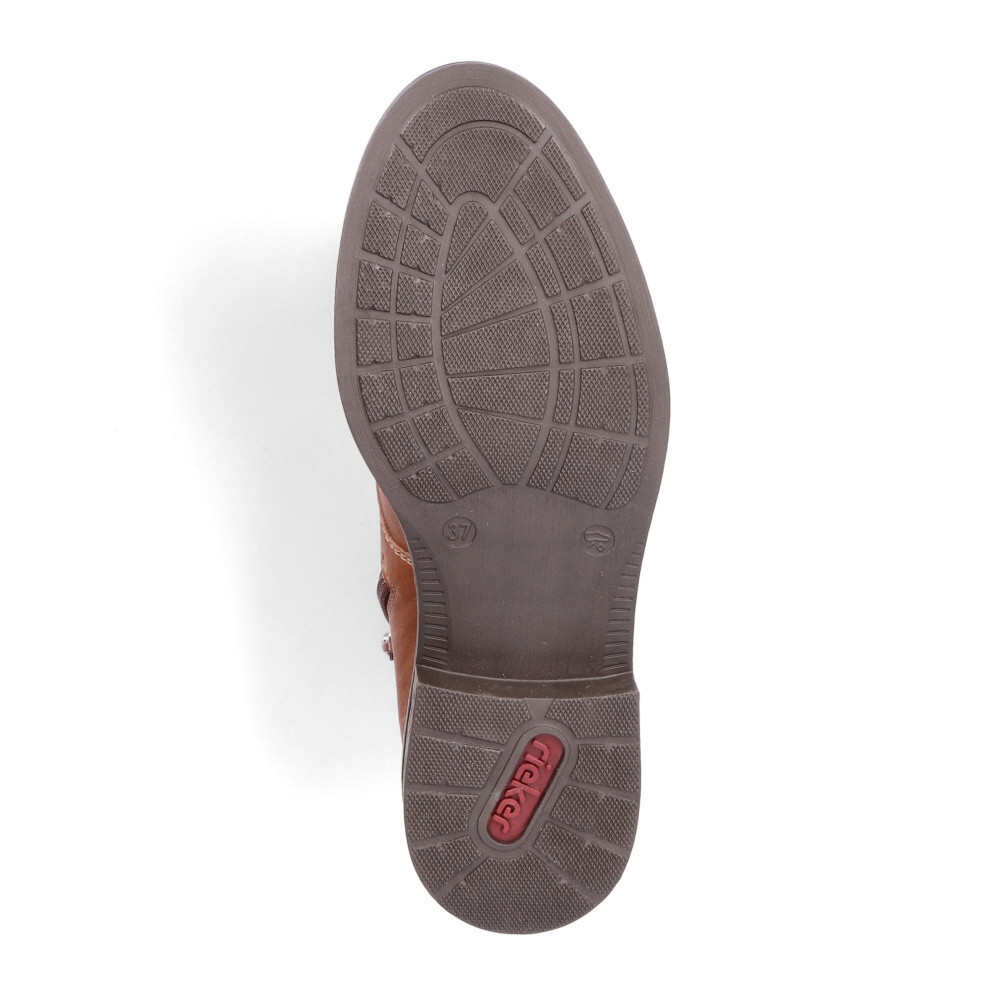 detail Dámská kotníková obuv RIEKER 71440-25 hnědá W4