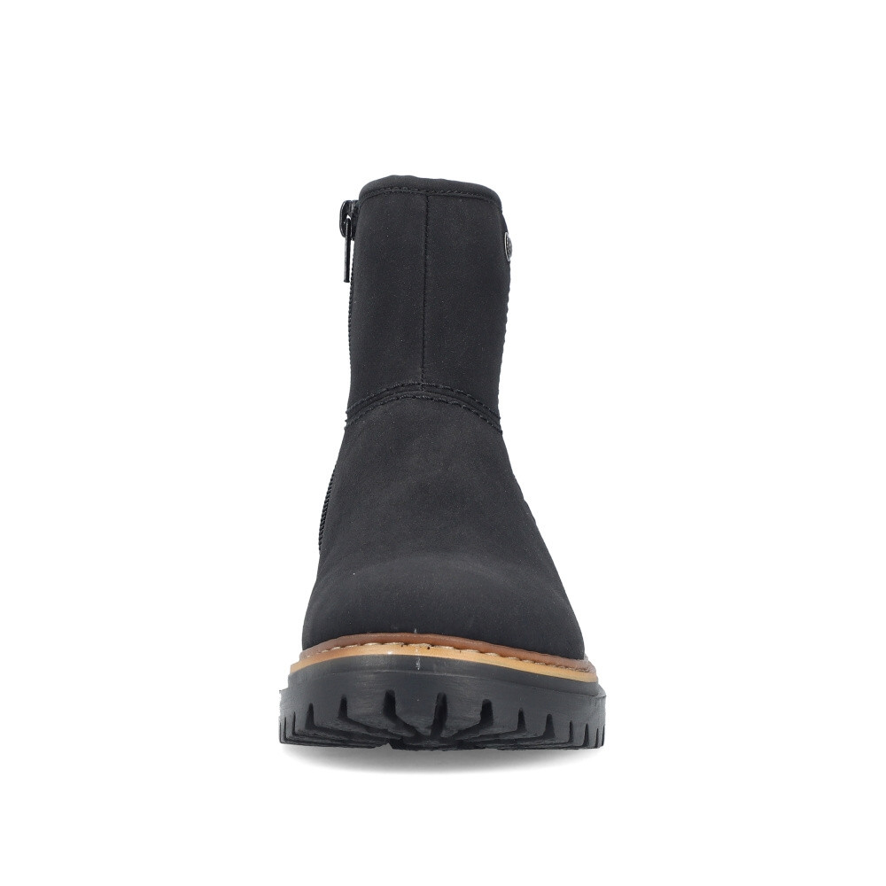 detail Dámská kotníková obuv RIEKER 72671-00 černá W4