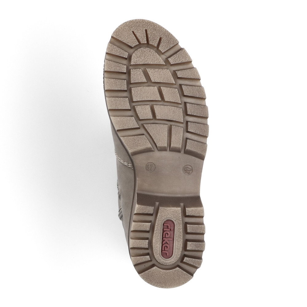 detail Dámská kotníková obuv RIEKER 73290-65 béžová W4