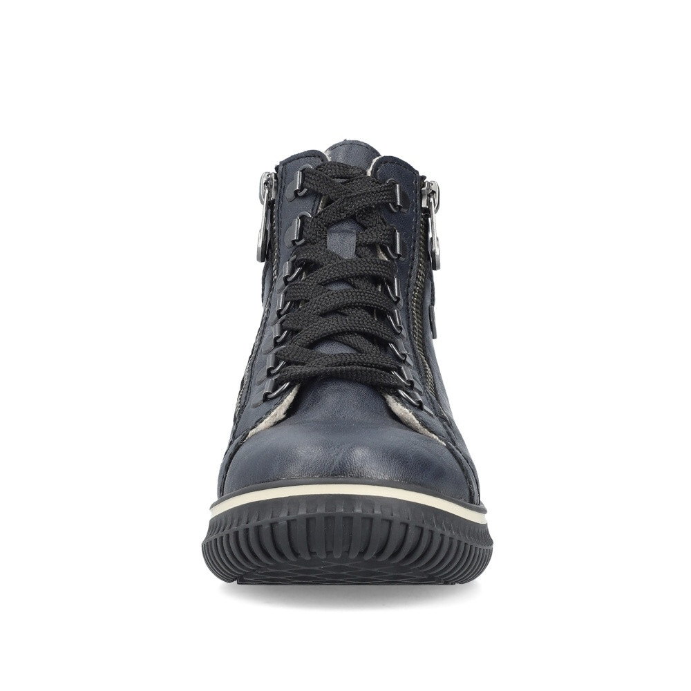 detail Dámská kotníková obuv RIEKER 74233-14 modrá W5