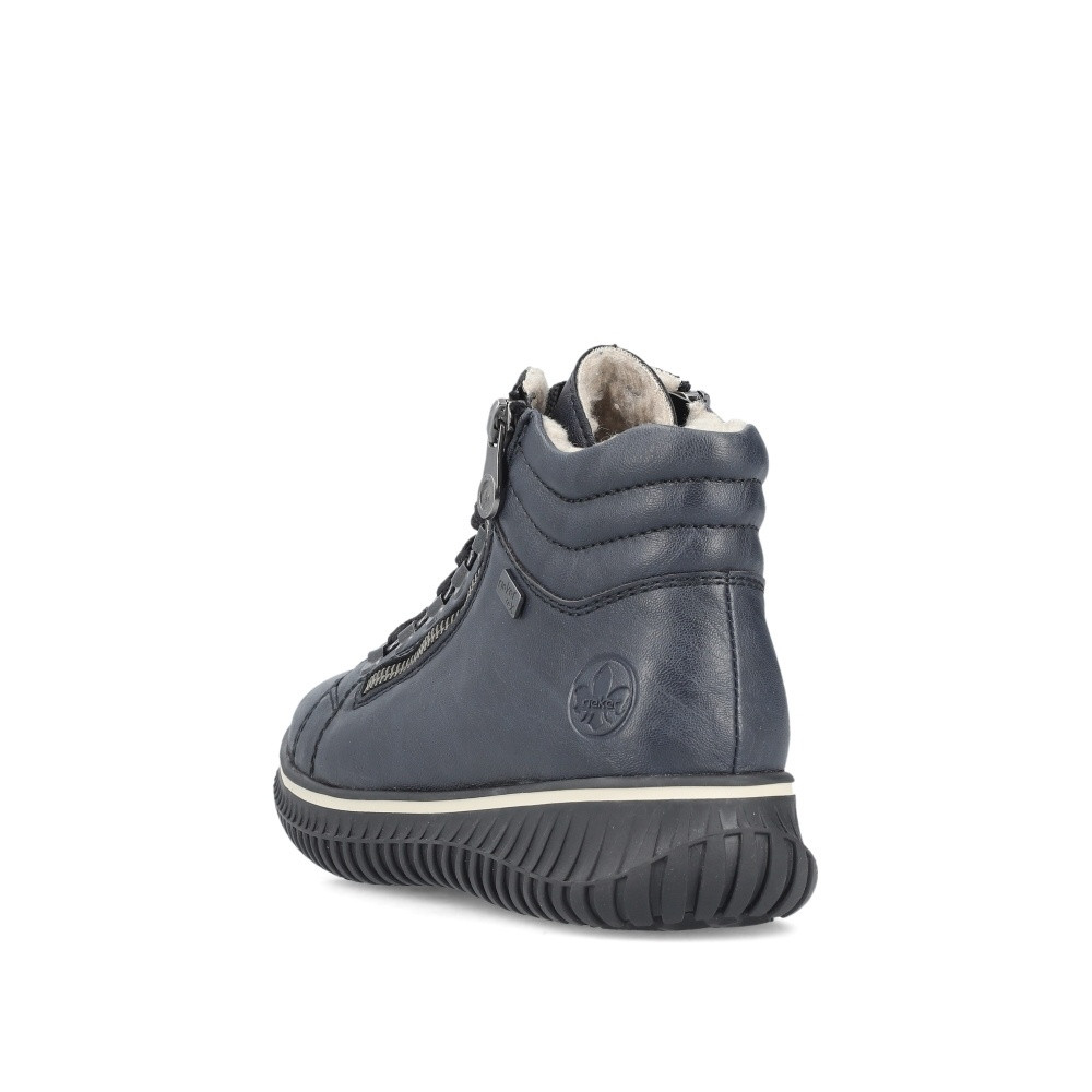 detail Dámská kotníková obuv RIEKER 74233-14 modrá W5