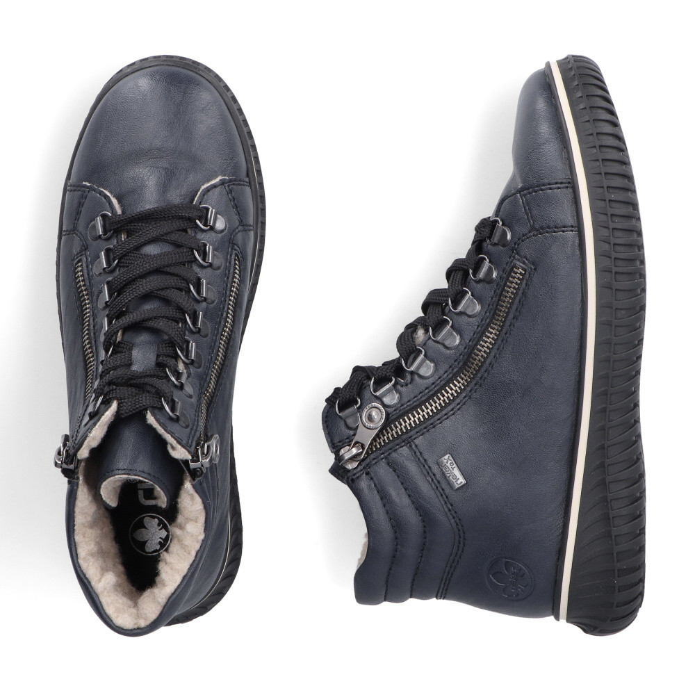 detail Dámská kotníková obuv RIEKER 74233-14 modrá W5