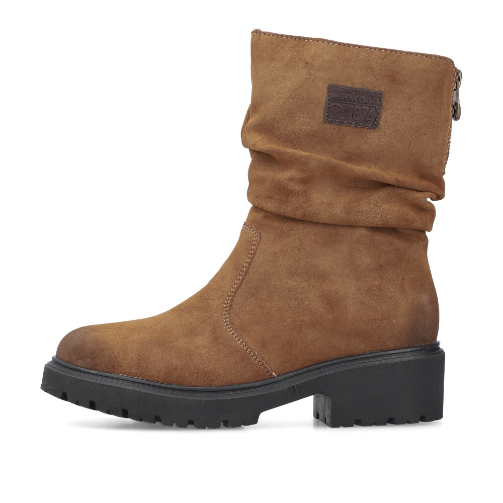 detail Dámská kotníková obuv RIEKER 76062-24 hnědá W4