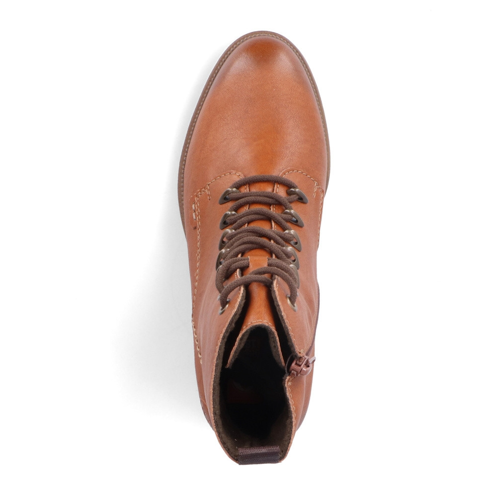 detail Dámska členková obuv RIEKER 77521-22 hnedá W4