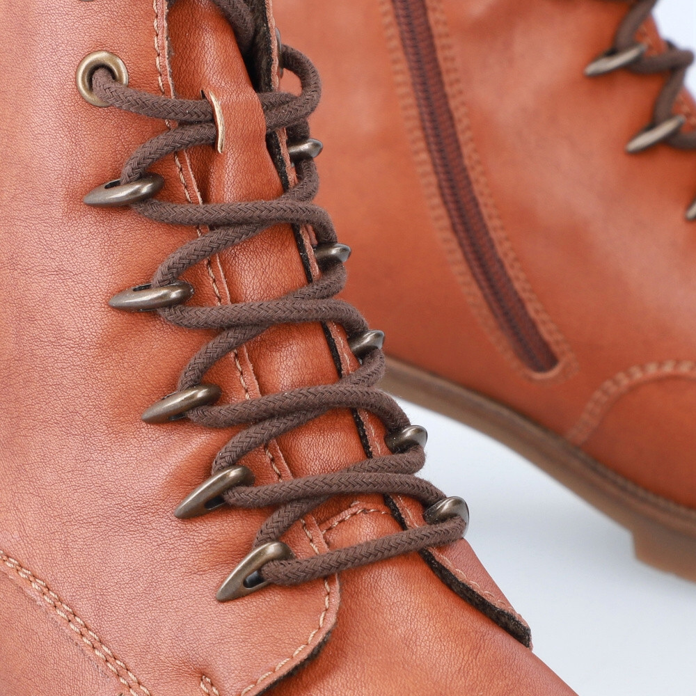 detail Dámska členková obuv RIEKER 77521-22 hnedá W4