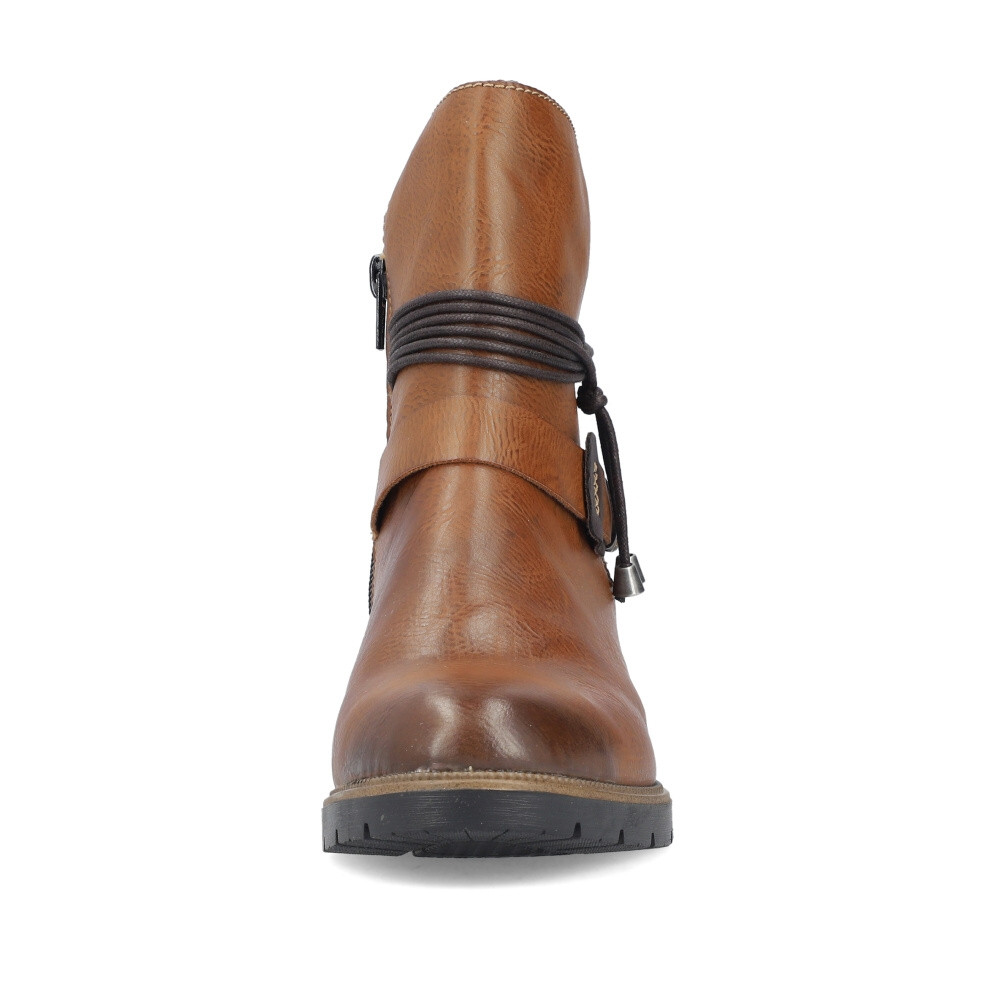 detail Dámská kotníková obuv RIEKER 77580-24 hnědá W4