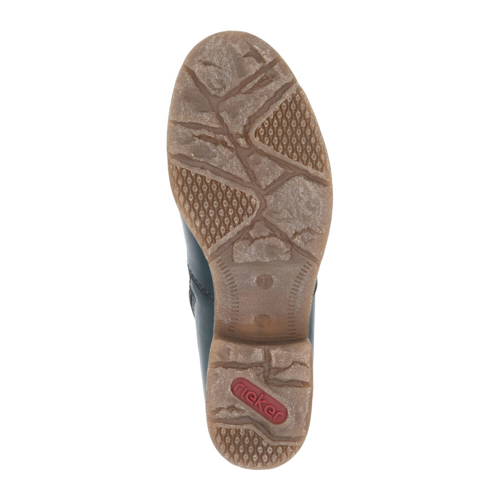 detail Dámská kotníková obuv RIEKER 79653-12 modrá W4