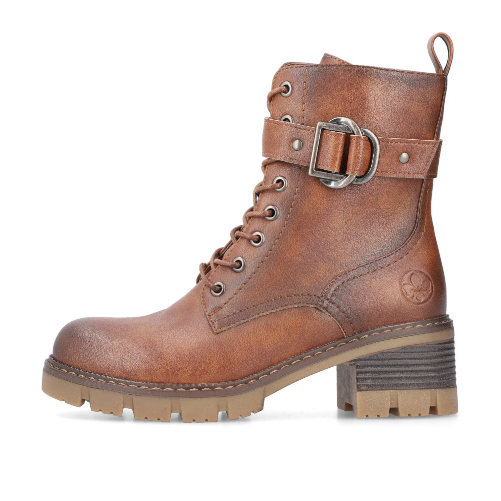 detail Dámská kotníková obuv RIEKER 92040-24 hnědá W4