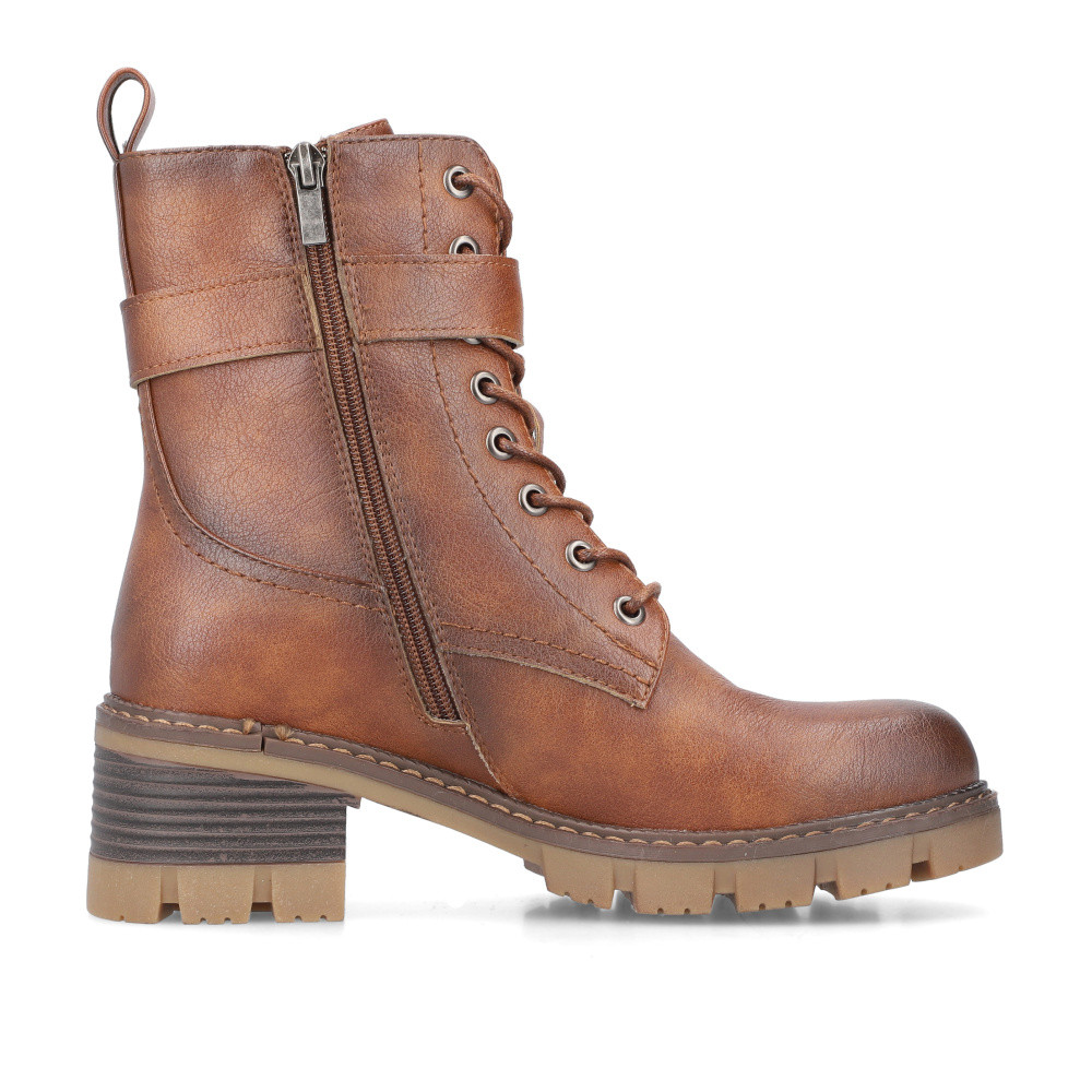 detail Dámská kotníková obuv RIEKER 92040-24 hnědá W4