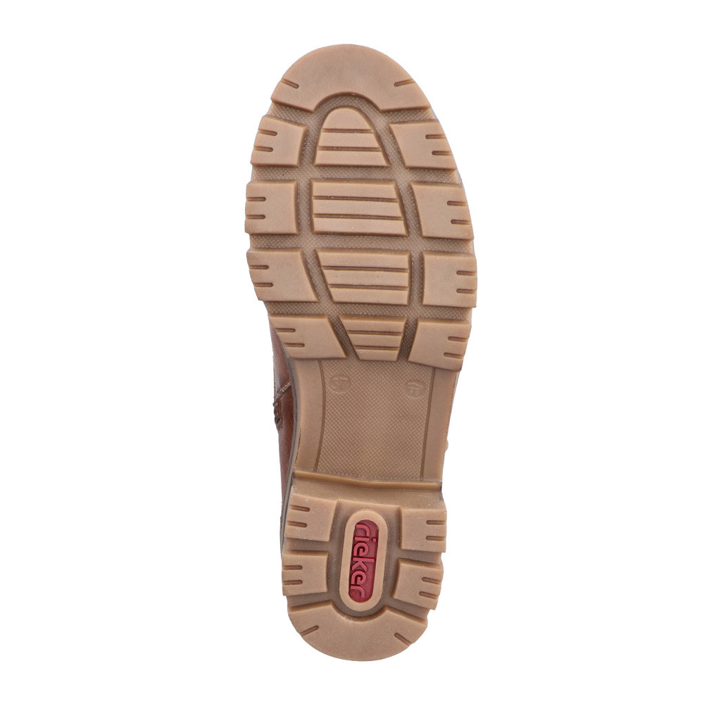 detail Dámská kotníková obuv RIEKER 92040-24 hnědá W4