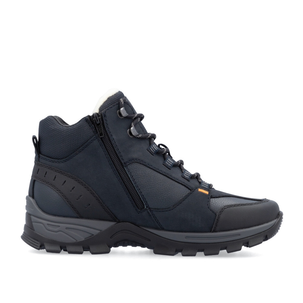 detail Pánska členková obuv RIEKER B6804-14 modrá W5