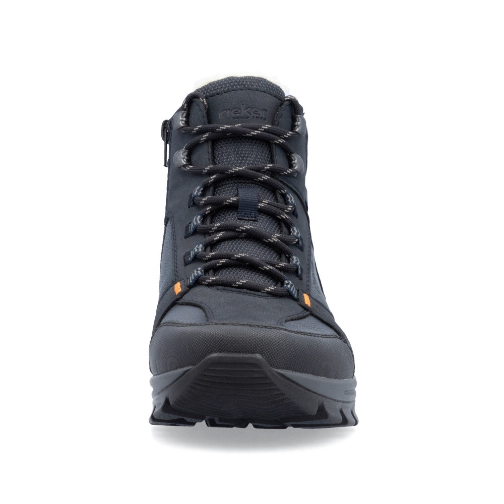 detail Pánska členková obuv RIEKER B6804-14 modrá W5