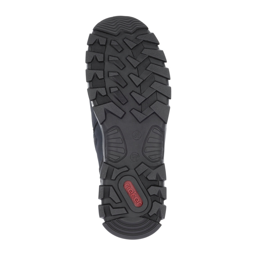 detail Pánska členková obuv RIEKER B6804-14 modrá W5