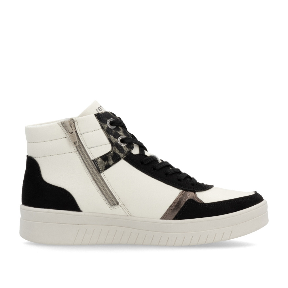 detail Dámská kotníková obuv REMONTE D0J71-60 béžová W4