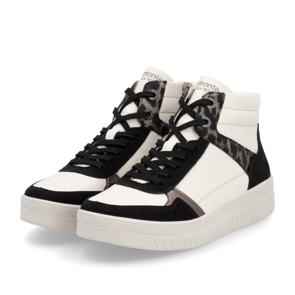 detail Dámská kotníková obuv REMONTE D0J71-60 béžová W4