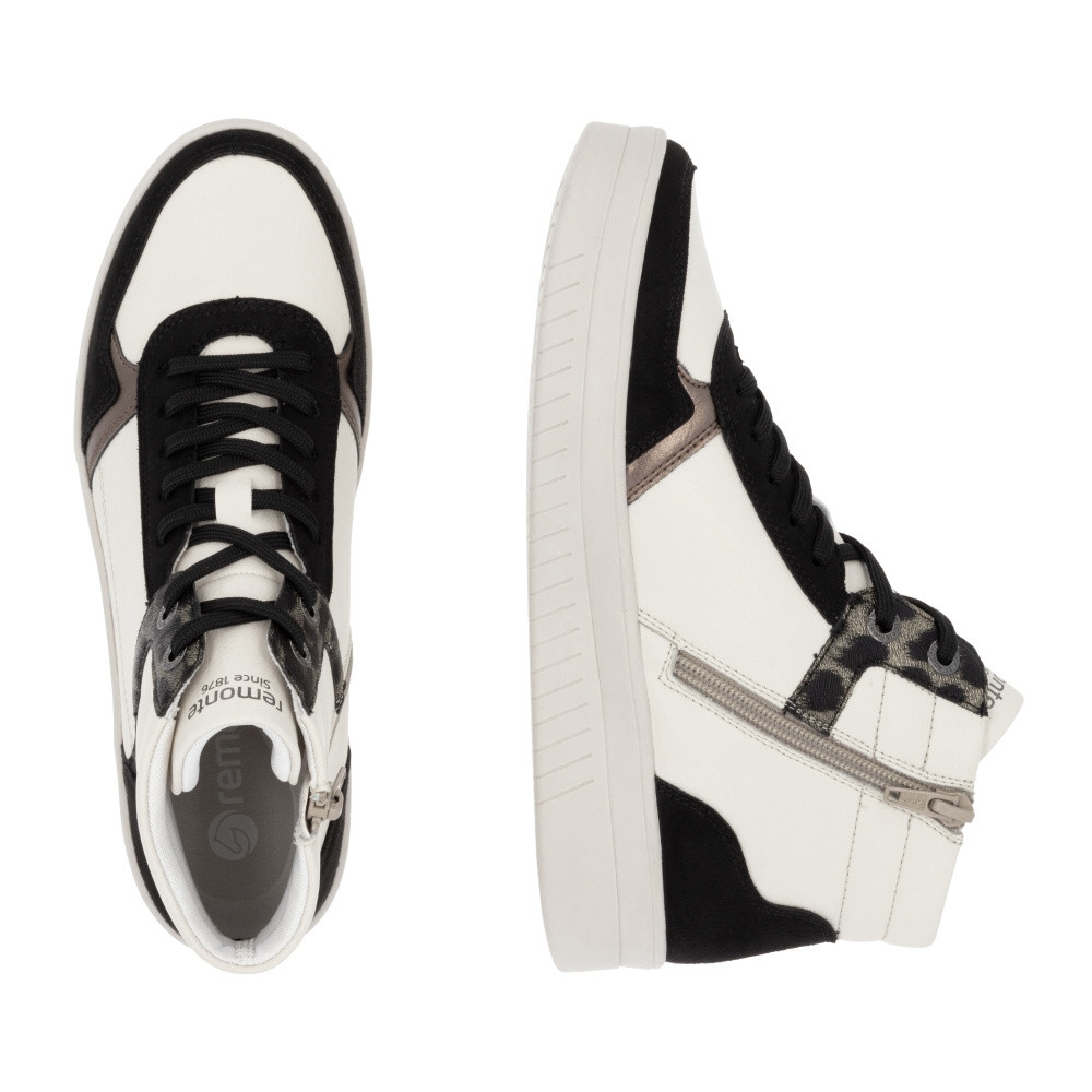 detail Dámská kotníková obuv REMONTE D0J71-60 béžová W4