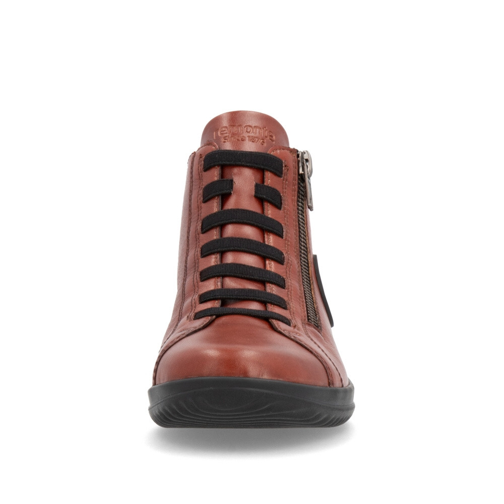 detail Dámská kotníková obuv REMONTE D1E70-38 oranžová W4