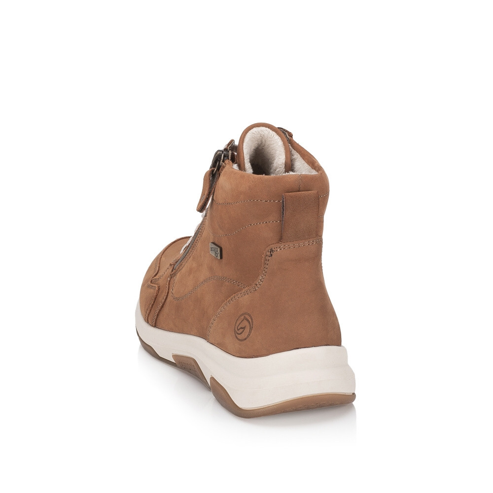 detail Dámská kotníková obuv REMONTE D1S71-22 hnědá W4