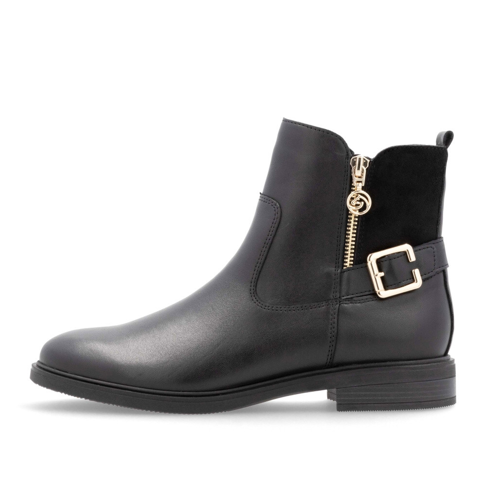 detail Dámská kotníková obuv REMONTE D1U71-00 černá W4